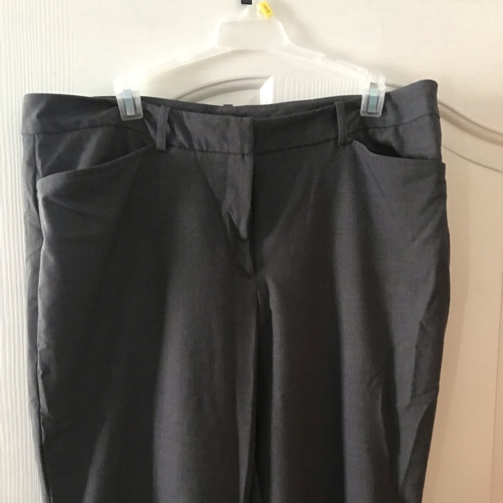 Gray dress pants
